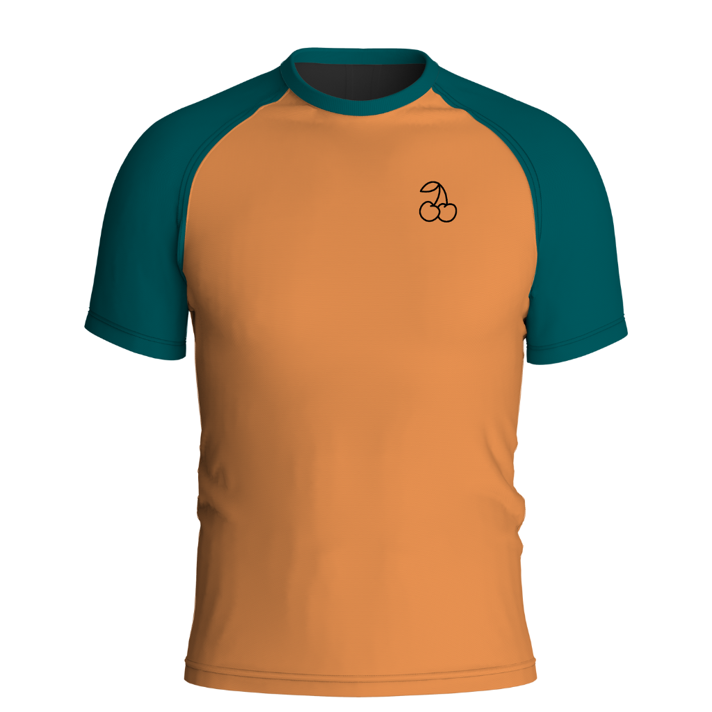 Padel Ranglan Orange T-Shirt