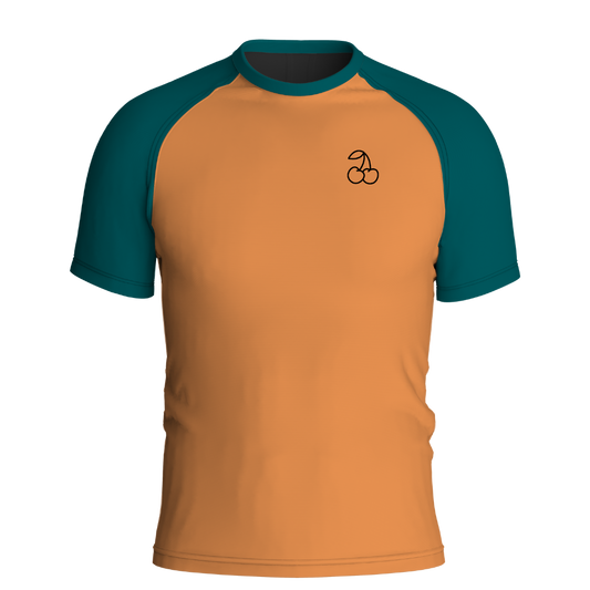 Padel Ranglan Orange T-Shirt